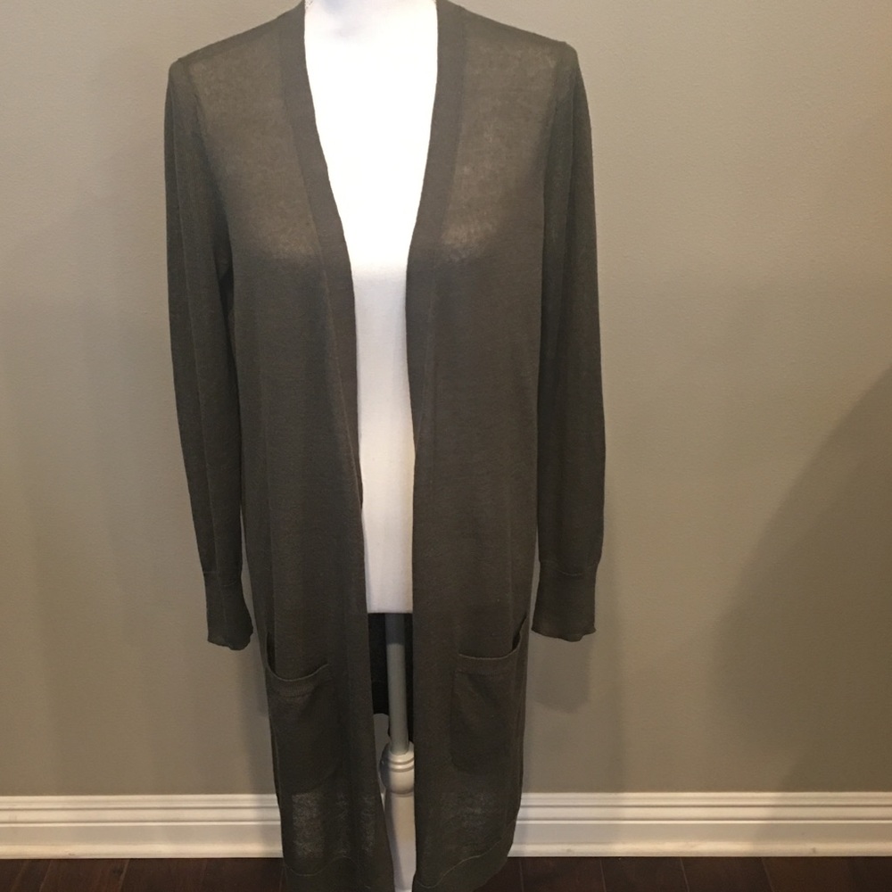 Halogen long cardigan sweater